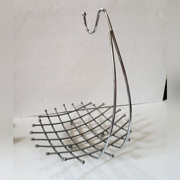 Chrome Fruit Basket - Picture 3 of 10